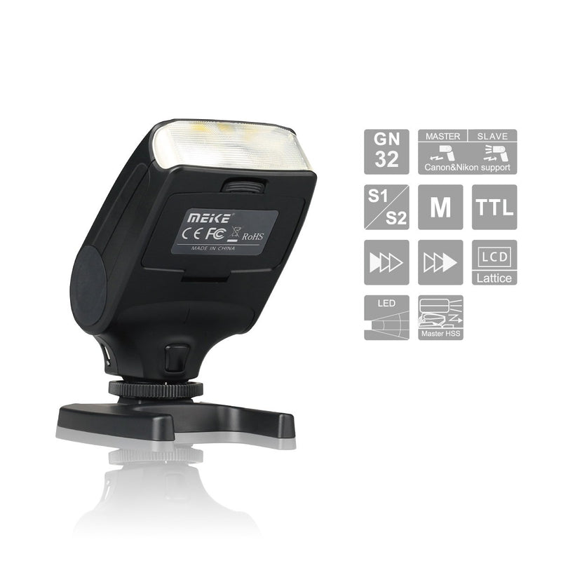 MEIKE MK-320F Speedlite TTL Master Flash for Fujifilm Camera X-M1 X-T1 X-Pro1 X-A1 X-A2 X-E1 X-E2 X30 X100T X100S S1 SL1000 etc