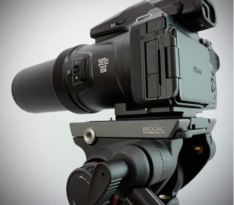 LIM'S Quick Release Camera Tripod Dovetail Plate for Nikon P1000