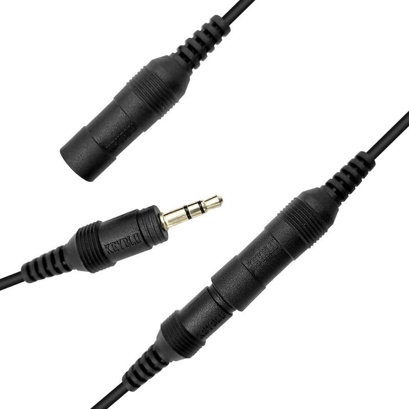 RATAOK Helmet Earpiece Kit Motorcycle Helmet Headset for Baofeng Kenwood WOUXUN Linton PUXING Walkie Talkie Radio (2 Pin)