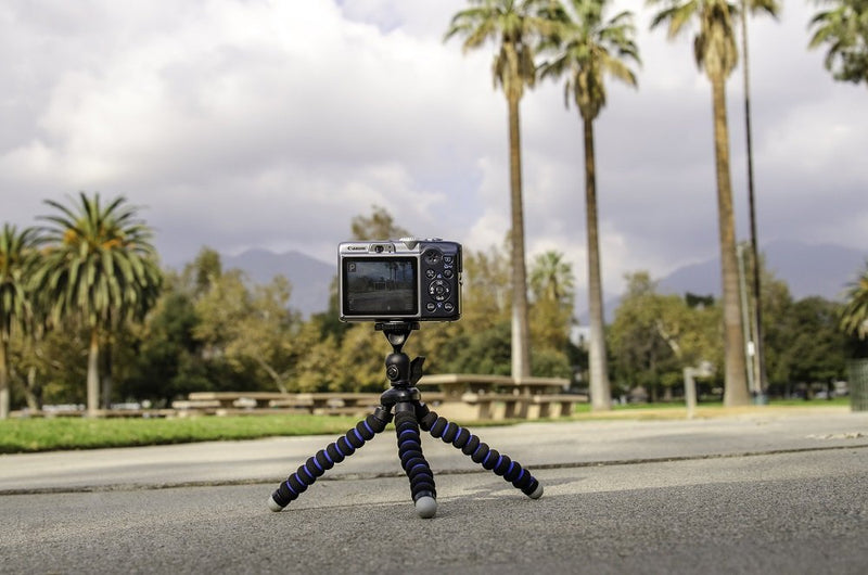 Arkon Mini Tripod Camera Mount for Canon Sony Fujifilm Samsung Nikon Cameras