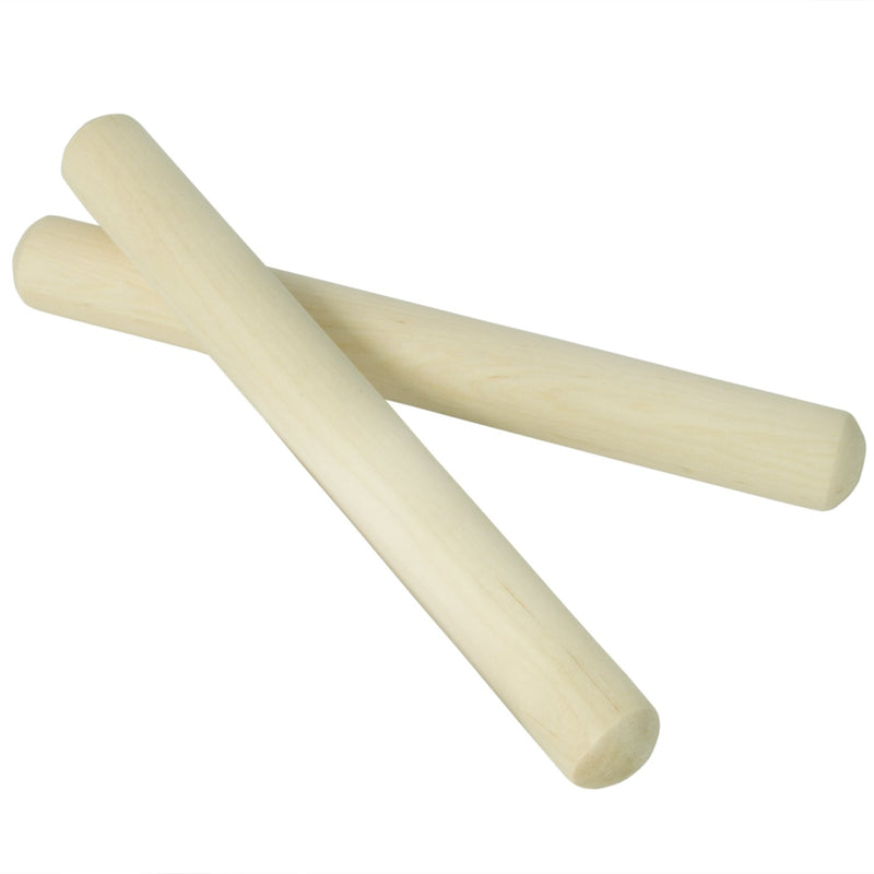 TIGER CLA7-NT | Natural Wooden Claves | 20 cm Length Pair of Claves