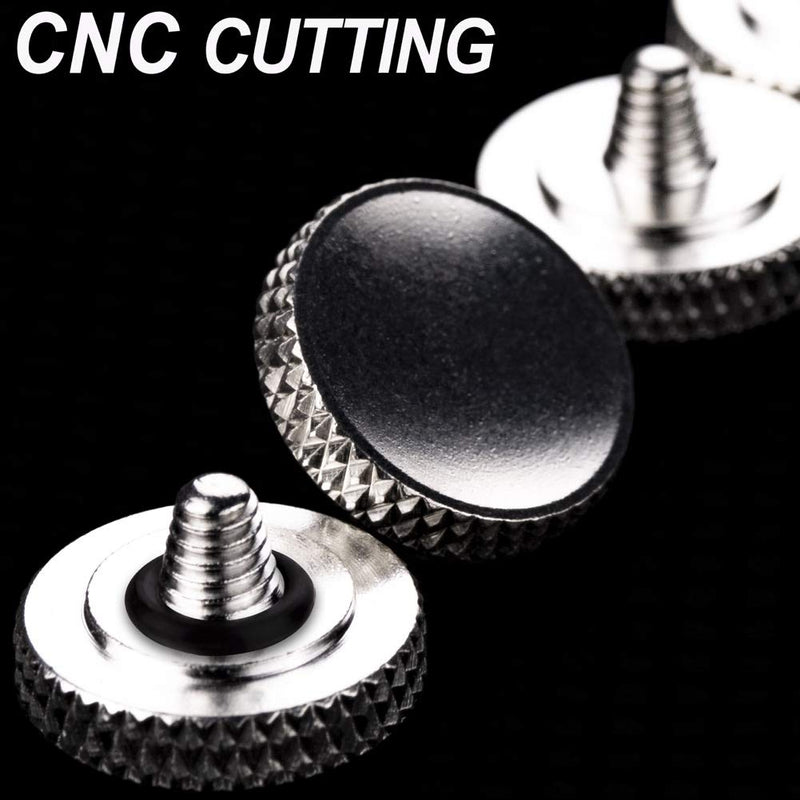 Camera Shutter Button (2 Pack/Silver) Upscale and Delicate Soft Shutter Release Button silver