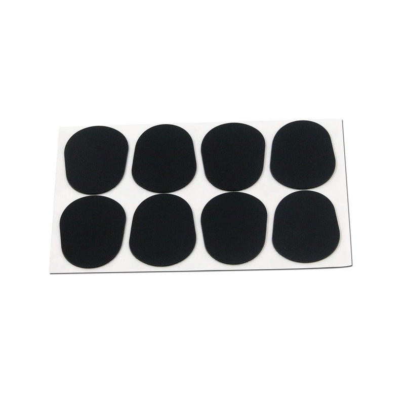 FarBoat 32Pcs Sax Mouthpiece Cushions Adhesive Patches Pads 0.8mm for Alto Tenor Soprano Saxophone