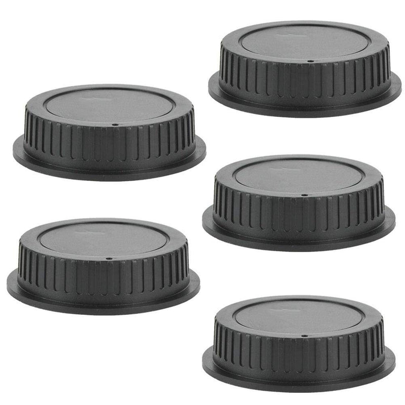 Mugast 5pcs Camera Lens Cover, Rear Lens Cap for Canon Camera Lenses