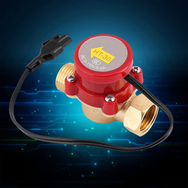 LiebeWH 1pc Pump Water Flow Sensor Switch Increase Water Pressure in Low Water Pressure Area Laser Machine G1/2 Thread