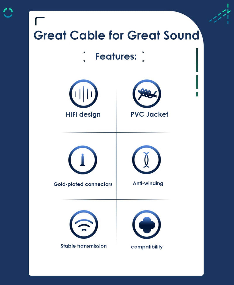 [AUSTRALIA] - Balanced XLR to 3.5mm Female TRS Transforming Adapter, Devinal 1/8" Female Stereo to XLR Male Cable Cord Converter. 