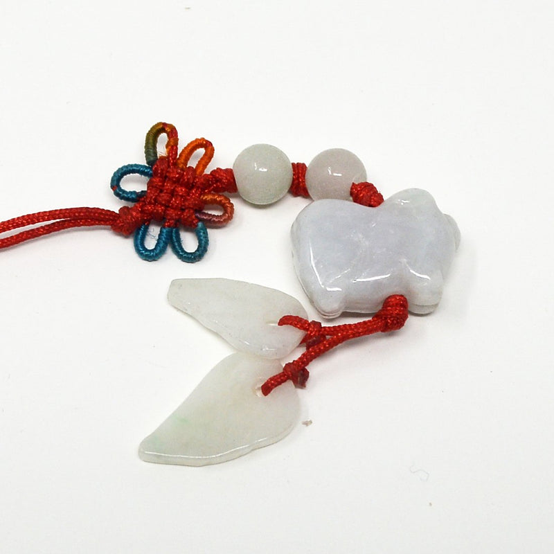 Fengshui 12 Animals Cell Phone Hanging Lucky Charm Hanging Handbag + One Free Red String Bracelet (Boar) BOAR