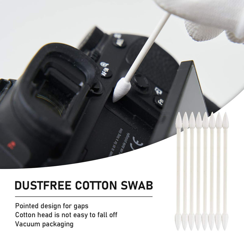 [AUSTRALIA] - VSGO VS-A2E Professional Lens Cleaning Kit with Filter Air Blower Folding Pouch Microfiber Lens Cloth Wet Wipes Lens Cleaner Metal Brush Cotton Swab for Optical Camera Lens Phone Laptop Cleaning 