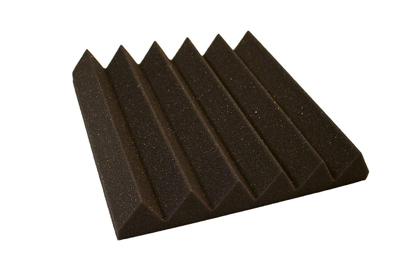 [AUSTRALIA] - Soundproofing Acoustic Studio Foam Kit | Wedge Style Panels | 2”x12”x12” Tiles | 4 Pack Bundle | Noise Deadening Kit With Adhesive Squares For Easy Install 2 Inch Thick - 4 Pack 