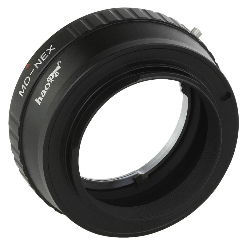 Haoge Lens Mount Adapter for Minolta Rokkor MD MC Lens to Sony E Mount NEX Camera Such as a3000 a3500 a5000 a5100 a6000 a6400 a6500 A7 A7R A7S A7II A7RII A7SII A7III A7RIII A9 VG20 VG30 FS700 FS7 FS5