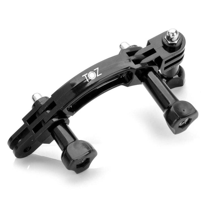 [AUSTRALIA] - TOZ TZN-S03 Universal Rotary Extension Arm Mount Set for Gopro Hero 4 3 3+ 2 1, GoPro Accessories Kit Extension Arm Adapter Pivot Arm Thumbscrew 