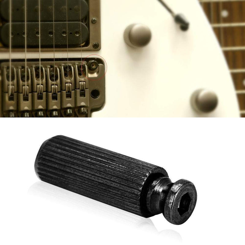 guitar Rockyin Floyd Rose 2 Pcs 8mm Adjustable Electric Guitar Tremolo Bridge Studs Anchors for Floyd Rose acoustic guitars(Black)
