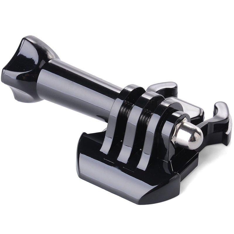 [AUSTRALIA] - QKOO 3X Quick Release Buckle Clip Basic Mount +2X Vertical Surface J-Hook Buckle Mount Base +3X Thumb Screw for GoPro Hero 10 9 8 7 6 5 4 3 Session MAX 2018, AKASO, SJCAM, Xiaomi Yi Action Cameras 