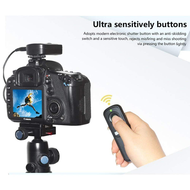 Pixel 2.4GHz Digital Wireless Remote Shutter Release UC1 for Olympus OM-D, Pen, Pen-F, E30, E400 and E510 Series Cameras, Replaces Olympus RM-UC1 RW-UC1