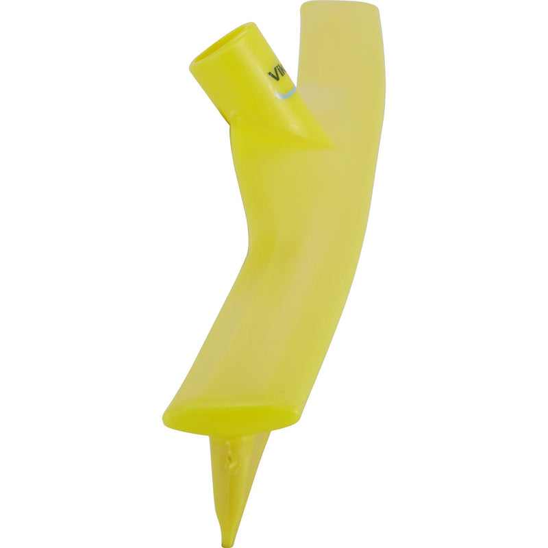 Vikan 71706 Rubber Polypropylene Frame Single Blade Squeegee, 28", Yellow 7170