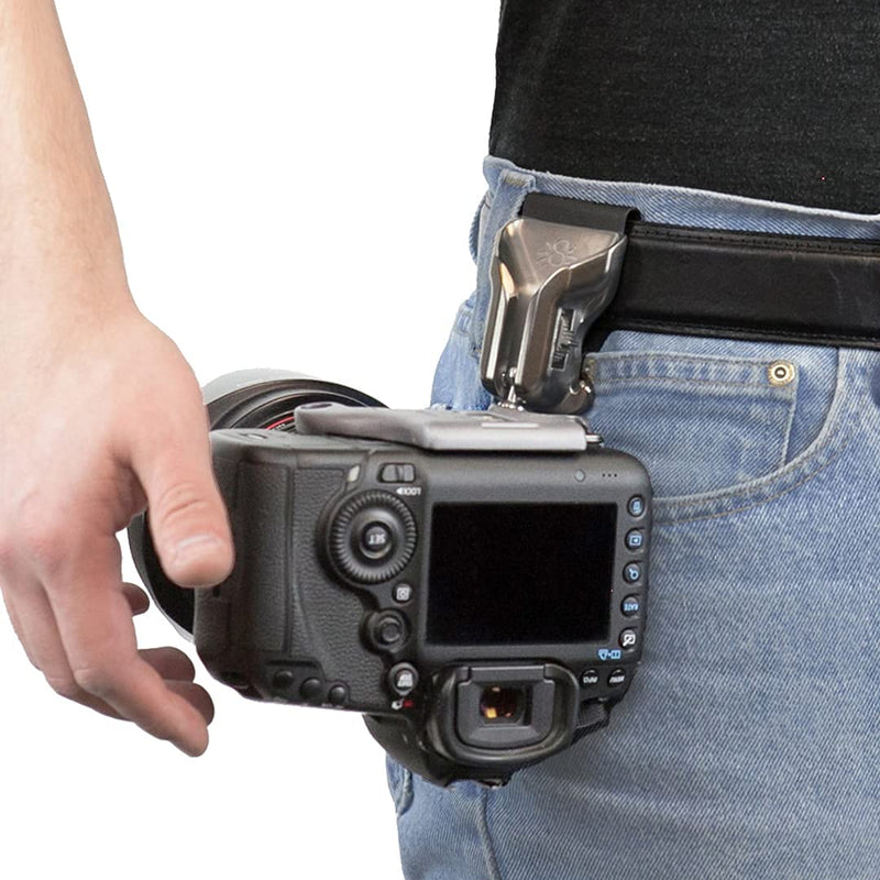 Spider Holster - DSLR Camera Plate v2 - Compatible with All Spider Camera Holsters - For use with Canon, Sony, Nikon, Fujifilm DSLR Cameras DSLR Plate v2