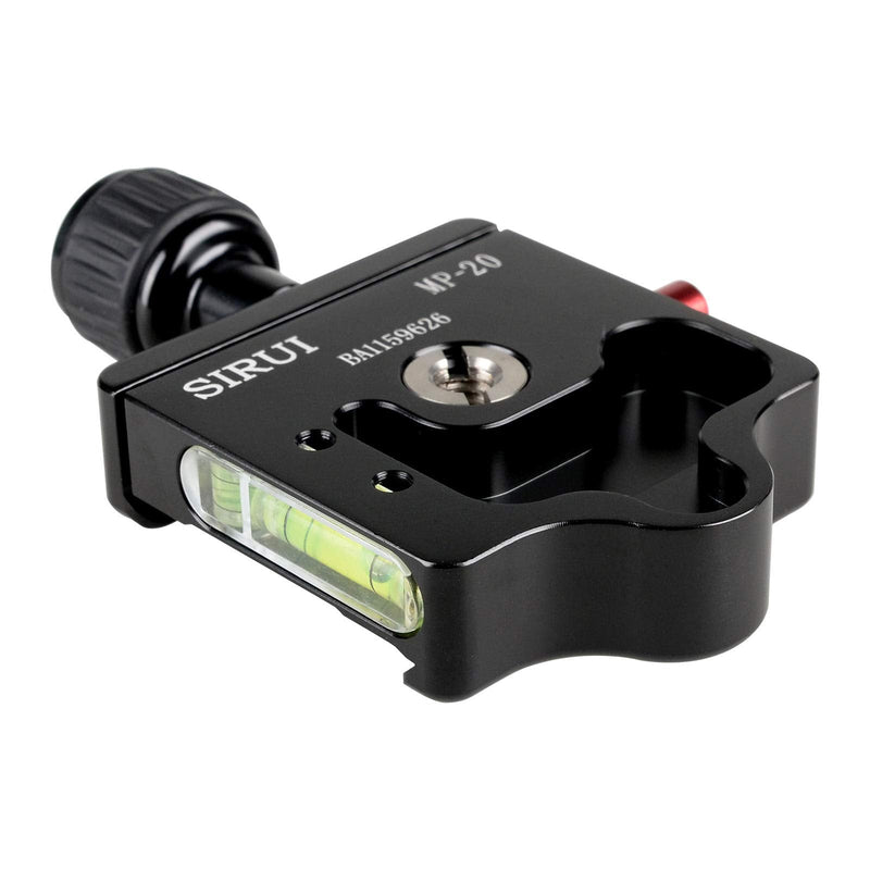 SIRUI Quick-Release Base for 1/4 Inch and 3/8 Inch Safety Lock Arca Swiss Compatible (MP-20) MP-20