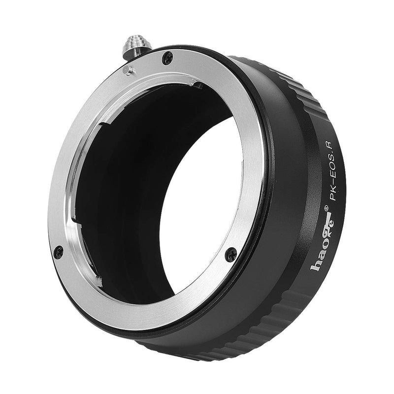 Haoge Manual Lens Mount Adapter for Pentax K PK Lens to Canon RF Mount Camera Such as Canon EOS R RP