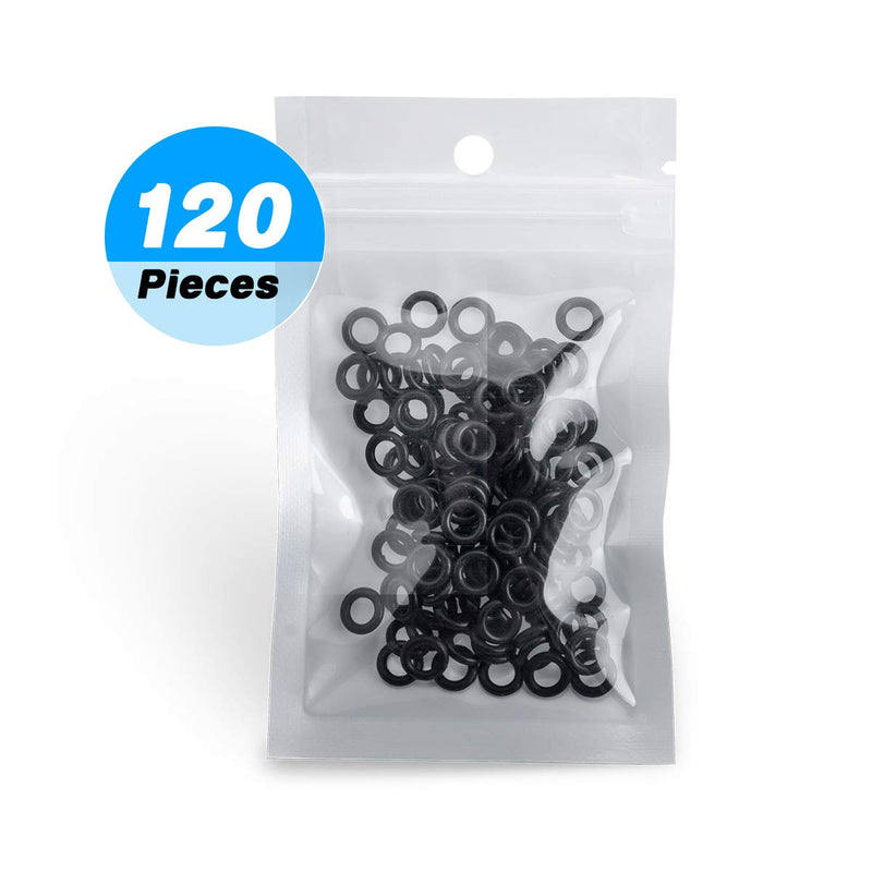 120pcs/pack Rubber O-Ring Keyboard Switch Dampers dampener, Sound Reducers Make Your Mechanical Keyboard Quieter. Compatible for Cherry MX, Kailh, and Outemu Switches Black
