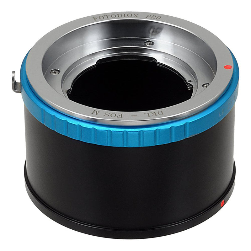 Fotodiox Pro Lens Mount Adapter with Aperture Control Ring - Deckel-Bayonett (Deckel Bayonet DKL) Mount Lenses to Canon EOS M (EF-m Mount) Camera Bodies; fits EOS M, M2 Digital Mirrorless Camera Contax/Yashica