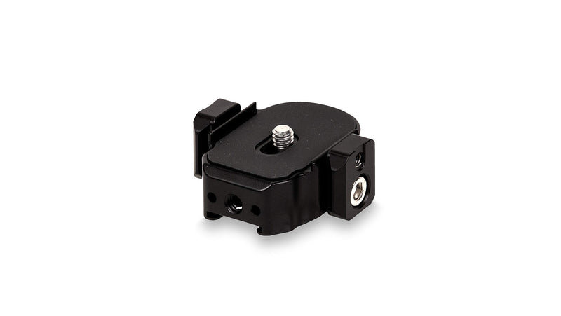 Tilta Battery Handle Base Accessory Mounting Bracket | Compatible with DJI RS2 Gimbal | Features NATO Rails for Mounting Handles, Threads for Accessories | TGA-BHB