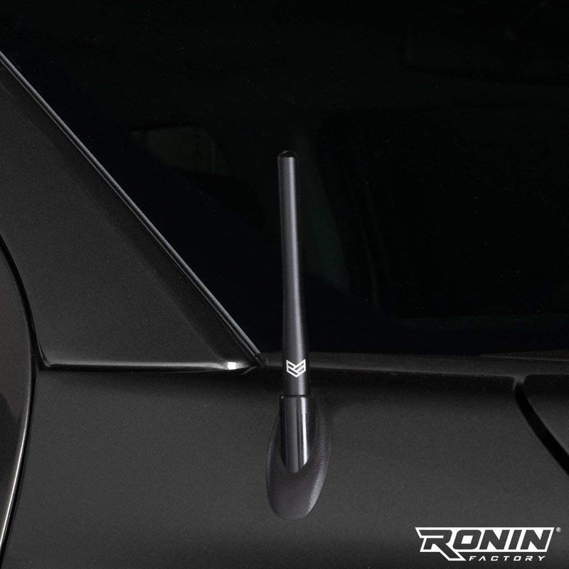 RONIN FACTORY Short 4" Antenna fits Toyota Tundra & Tacoma & FJ Cruiser - Anti-Theft Design - No Adapters Needed - Replacement Antenna