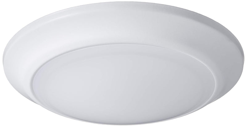 Westinghouse Lighting 6323300 LED Indoor/Outdoor Dimmable Surface Mount Wet Location, White Finish with Frosted Lens 4000K