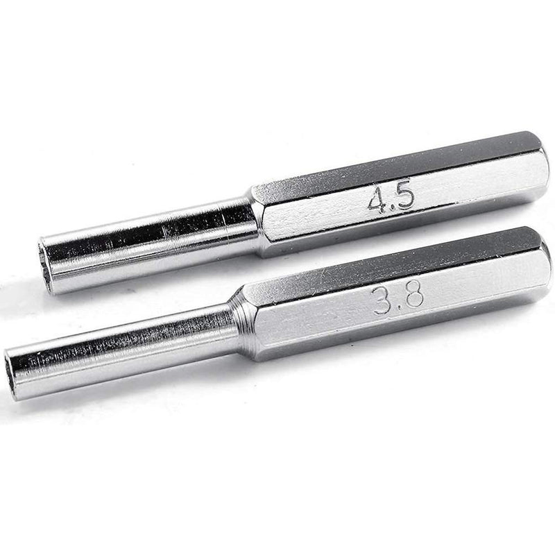 FIOTOK Steel Set of 3.8mm & 4.5mm Screwdriver Security Game Bits for Nintendo NES, SNES, N64, GameBoy, and GameCube