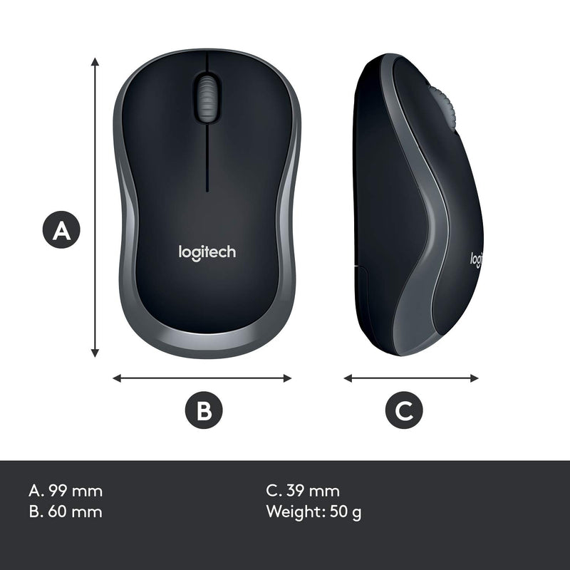 Logitech 910-002235 Wireless Mouse M185