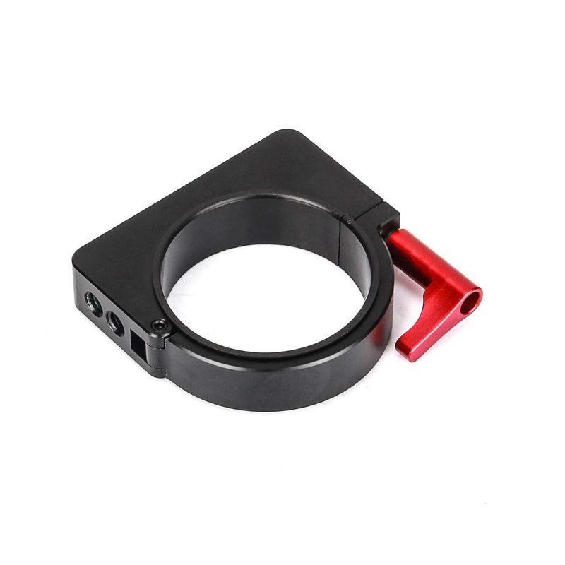 EACHSHOT RoninS-Ring Extension Adapter Ring Monitor Mount Compatible DJI Ronin S 1/4" 3/8" Screws Applied to Camera Monitor Rode Microphone LED Video Light Filmmaker Vlog [Not for Ronin SC]