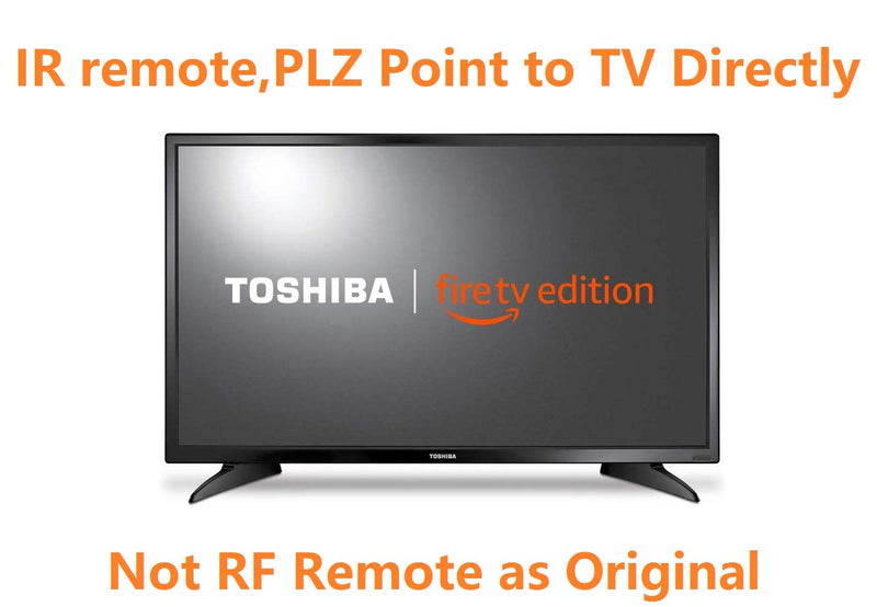 Universal CT-RC1US-19 Remote Control for All Toshiba Fire TV Edition, Smart TV, LED/LCD TV and Toshiba fire tv with Learning Function - 1 Year Warranty