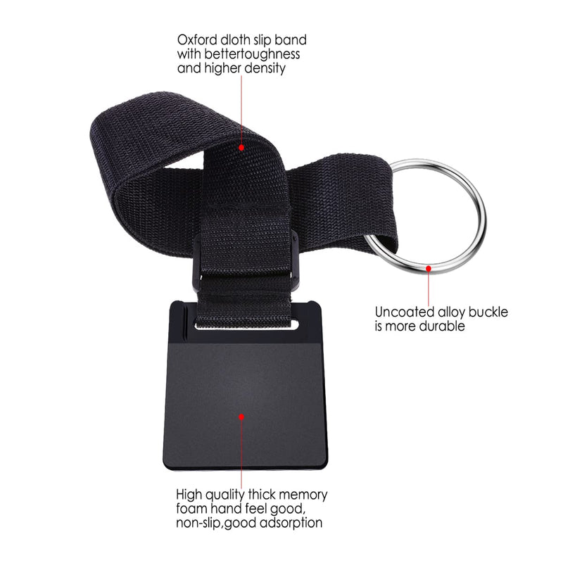 YoungRich Adjustable Cello Endpin Anchor Non-slip with O-ring Stopper Thick Pad Anti-Scratch Sponge for Cellist Practice Performance Black