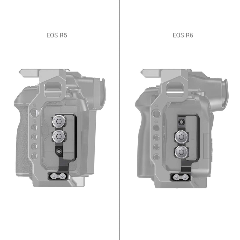 SmallRig HDMI and USB-C Cable Clamp for Canon EOS R5 and R6 Cage 2981