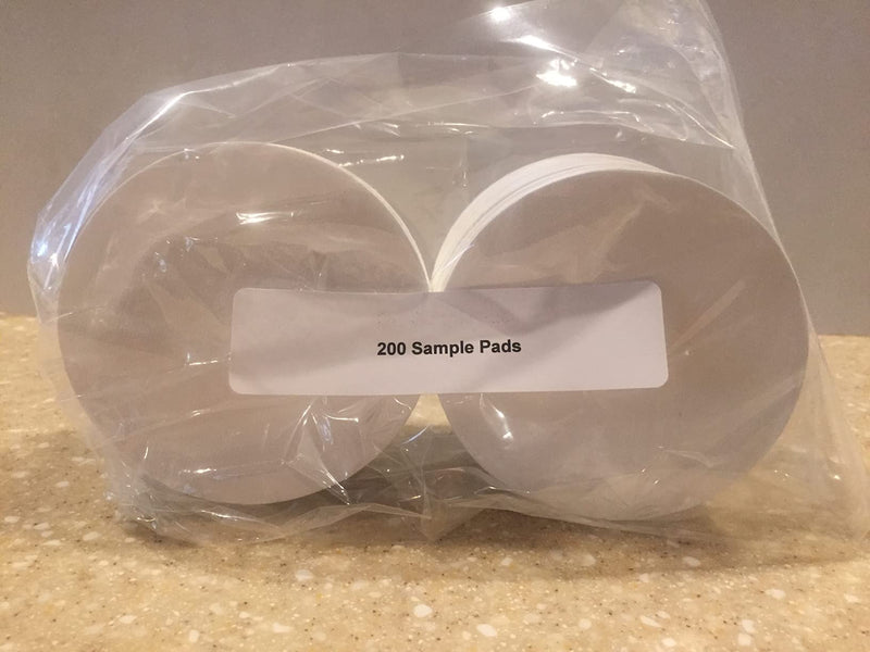 Nevada Weighing Brand Glass Fiber Sample Pads for Moisture Balance Analyzers - 90mm - 200 Count Bag