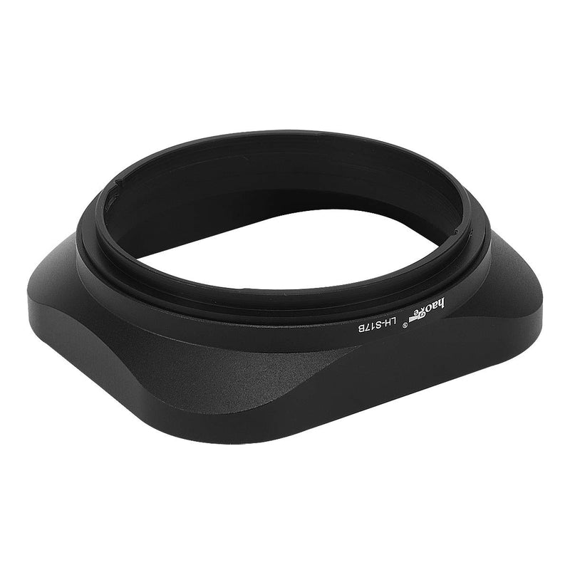 Haoge LH-S17B Bayonet Square Metal Lens Hood Shade for Sony Vario-Tessar T E 16-70mm F4 ZA OSS SEL1670Z Lens