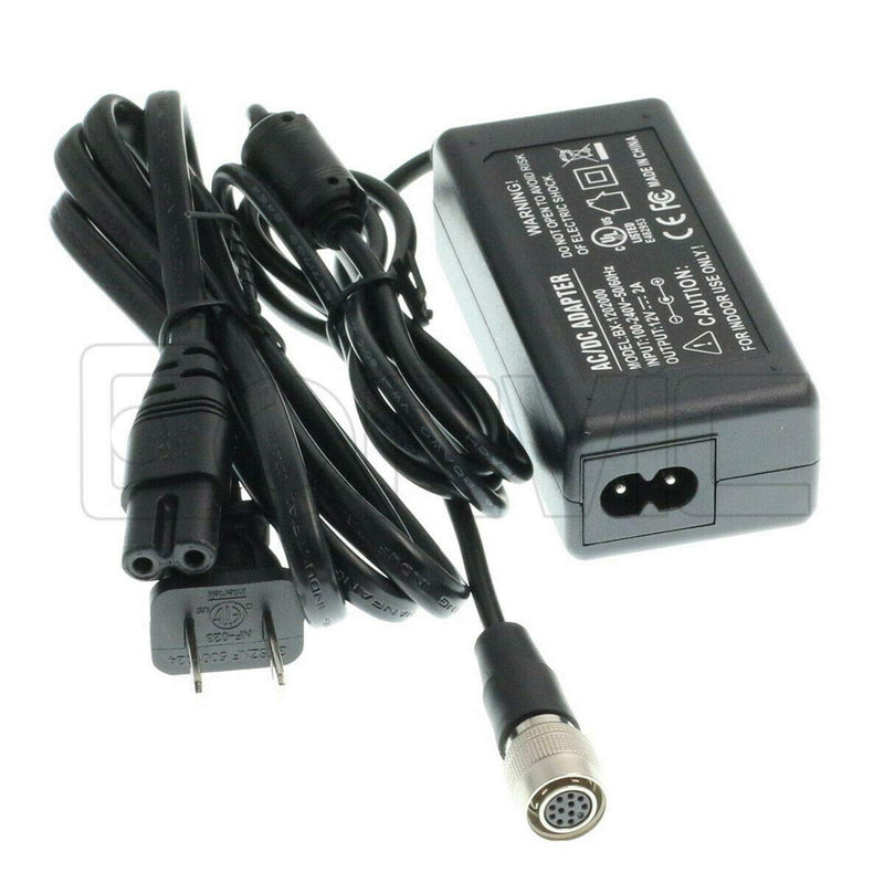 Eonvic Hirose 12 pin HRS Female 12V 2A Power Adapter for Basler AVT GIGE Industrial Camera