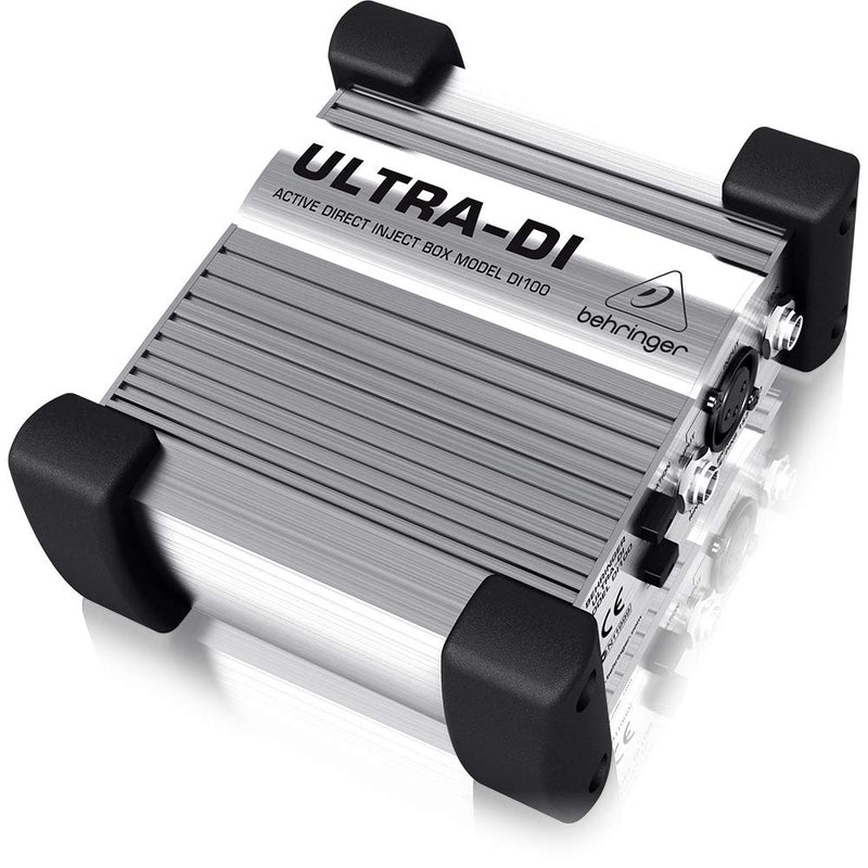 Behringer Ultra-DI DI100 Professional Battery/Phantom Powered DI-Box