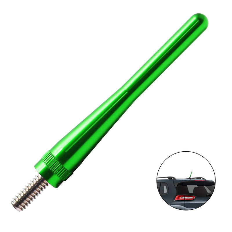 JAPower Replacement Antenna Compatible with Dodge RAM Trucks 2009-2019 | 3.2 inches-Green Green