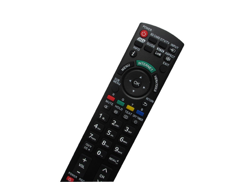 Hotsmtbang Replacement Remote Control for Panasonic TH-42PX60U TH-50PX60U TH-37PX60U TH-42PX60X TH-58PX60U TH-42PX60U TH-42PX60 Plasma Display HDTV TV