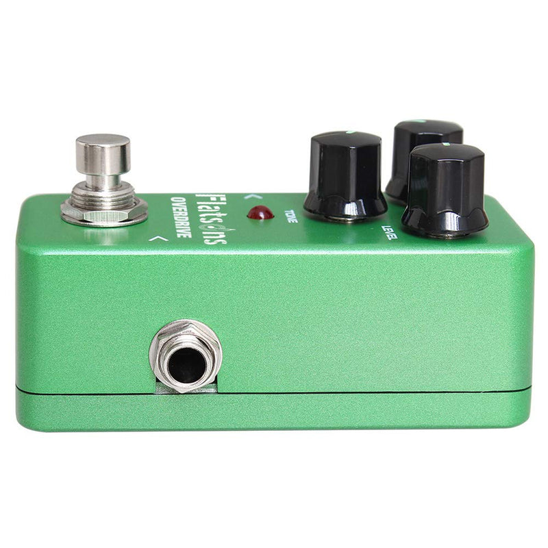 [AUSTRALIA] - Flatsons Guitar Mini Effects Pedal Over Drive Warm and Natural Tube Overdrive Effect Sound Processor Portable Accessory for Guitar and Bass Exclude Power Adapter FOD3 