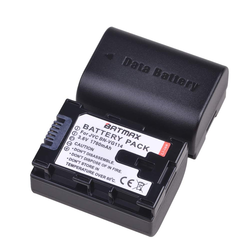 Batmax 1780mAh BN-VG114 Battery for JVC BN-VG107U, BN-VG108U, BN-VG114U, BN-VG121U, BN-VG138U Camcorder Batteries