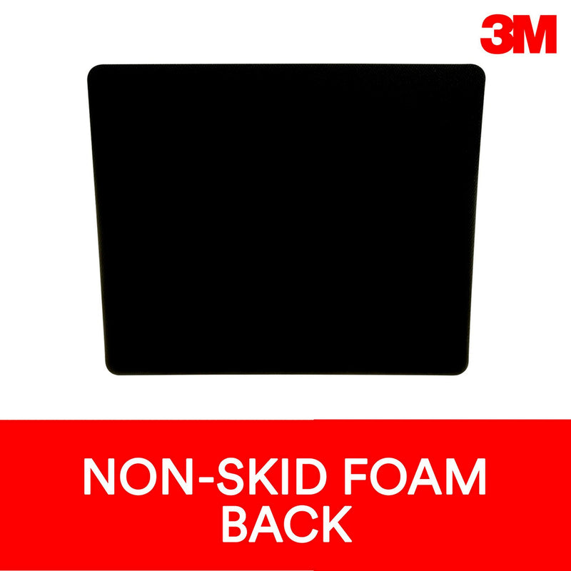 3M Precise Mouse Pad Enhances the Precision of Optical Mice at Fast Speeds and Extends the Battery Life of Wireless Mice up to Fifty Percent, Easy to Clean, Stays in Place, 9 in x 8 in (MP114-BSD1) 1