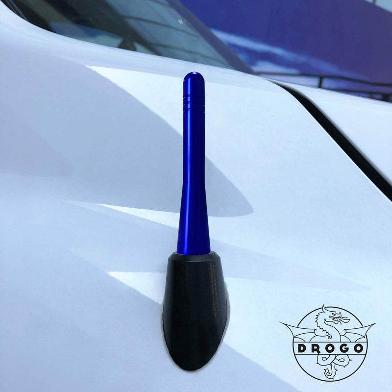 DROGO 3.2" StandX Replacement Antenna for Ford F-250 2009-2020 | FM/AM Reception Enhanced | Tough Material Creative Design - Klein Blue 3.2 Inch- StandX