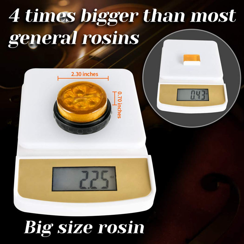 Premium Violin Rosin Professional Goldflex Rosin for Violin Viola and Cello bows