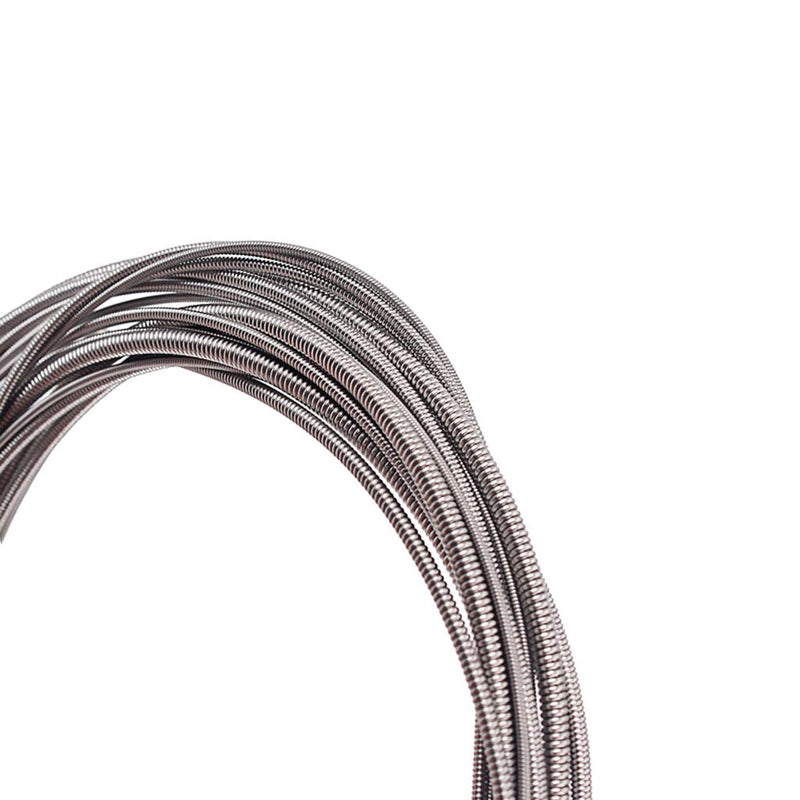Alnicov 4 PCS Stainless Steel Bass Strings Bass Guitar Parts Guitar String Silver Plated Gauge Bass Guitar Music Accessories