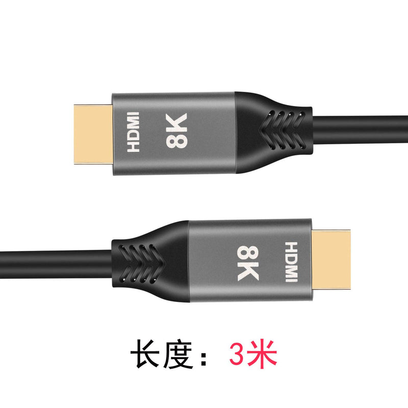 Xiwai HDMI 2.1 Cable Ultra-HD UHD 8K 60hz 4K 120hz Cable 48Gbs with Audio & Ethernet HDMI Cord 1m-5m (3.0M) 3.0M