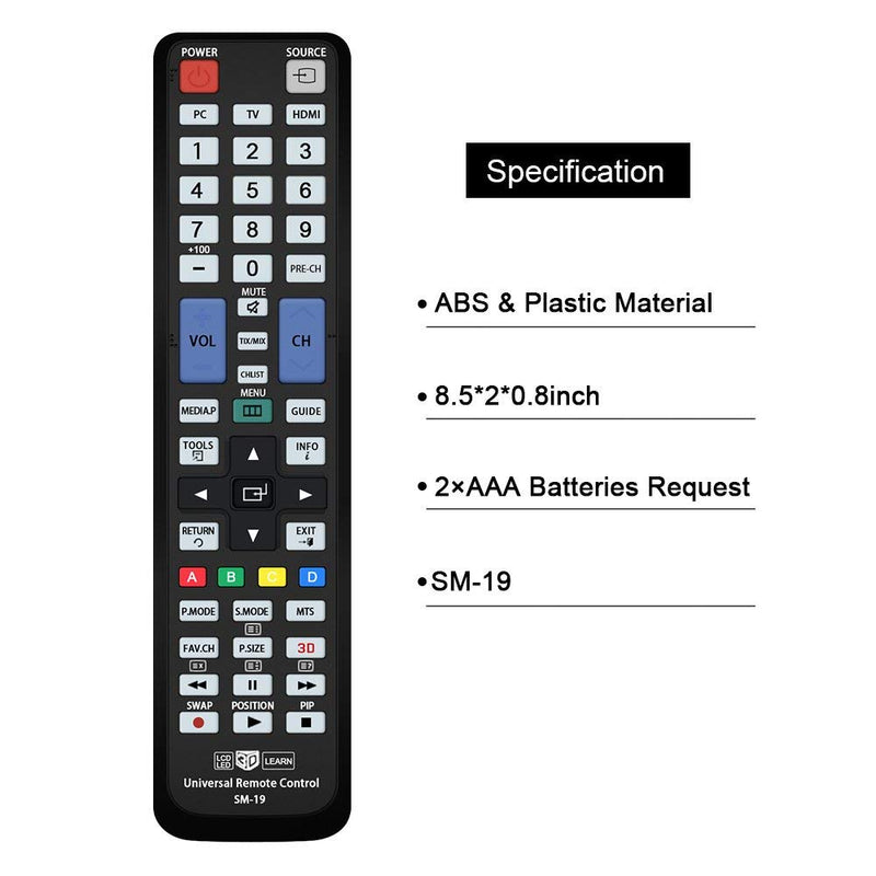 Philip Shaw Samsung Remote Control for Samsung TV