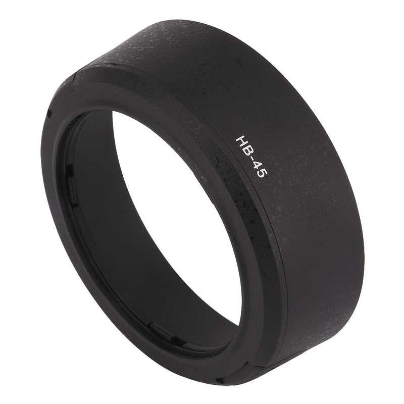 Haoge Bayonet Lens Hood for Nikon Nikkor AF-S 18-55mm f3.5-5.6G DX ED, II and Nikon Nikkor AF-S 18-55mm f/3.5-5.6G DX VR Lens Replaces Nikon HB-45