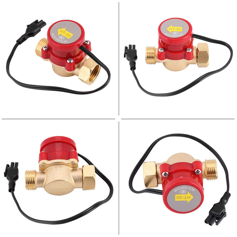 LiebeWH 1pc Pump Water Flow Sensor Switch Increase Water Pressure in Low Water Pressure Area Laser Machine G1/2 Thread