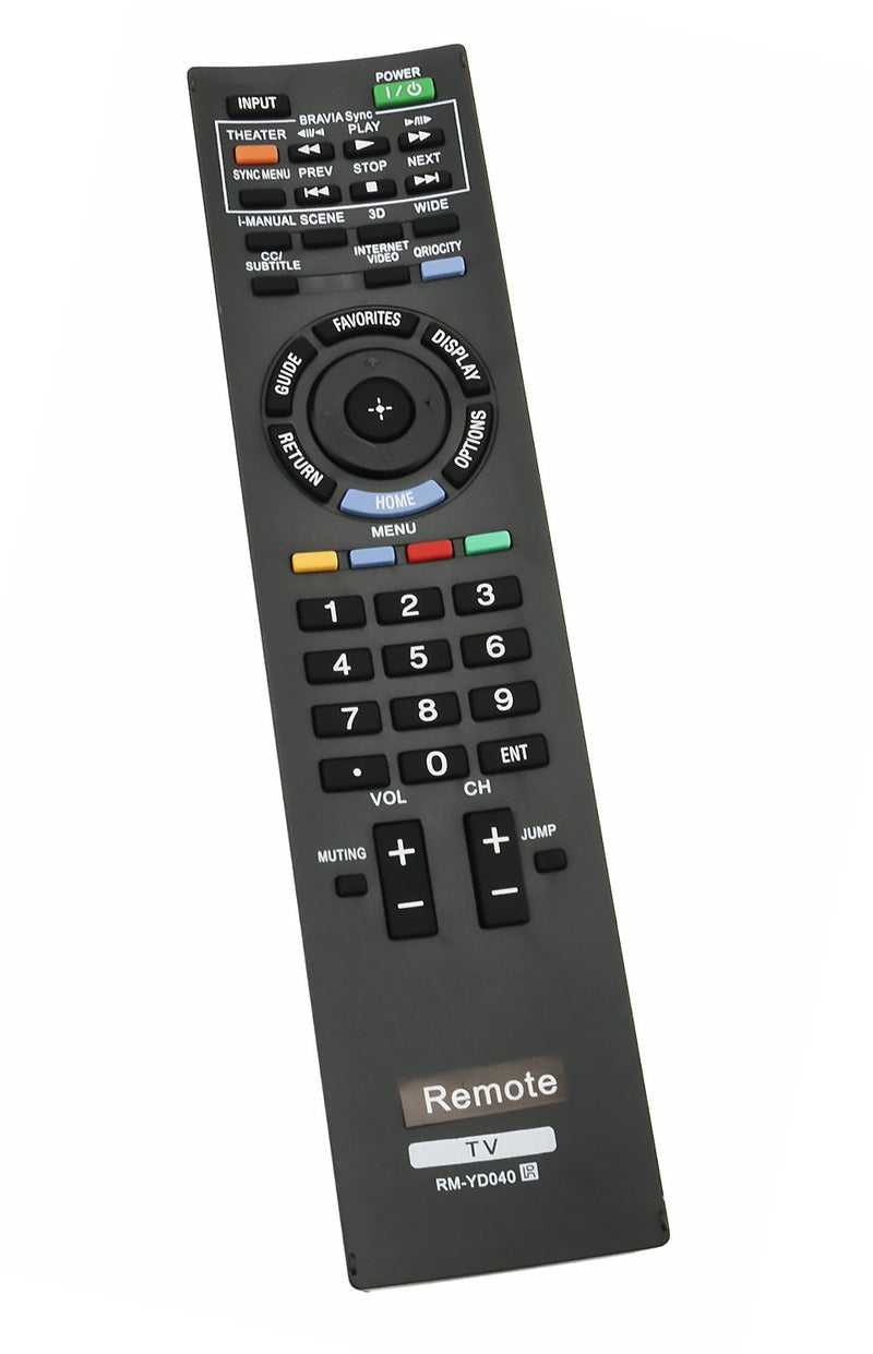 New RM-YD040 Replaced Remote fit for Sony TV KDL-46HX800 KDL-40HX800 KDL-55HX800 KDL32EX500 KDL55HX729 KDL40EX723 KDL55EX720 KDL40EX500 KDL-55EX720 3D HDTV LED TV